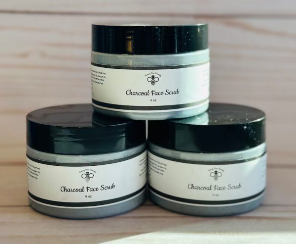 Charcoal Pumice Facial Scrub | Gentle Face Scrub | Pumice | Activated Charcoal | Exfoliation | Detox | Acne - Image 2