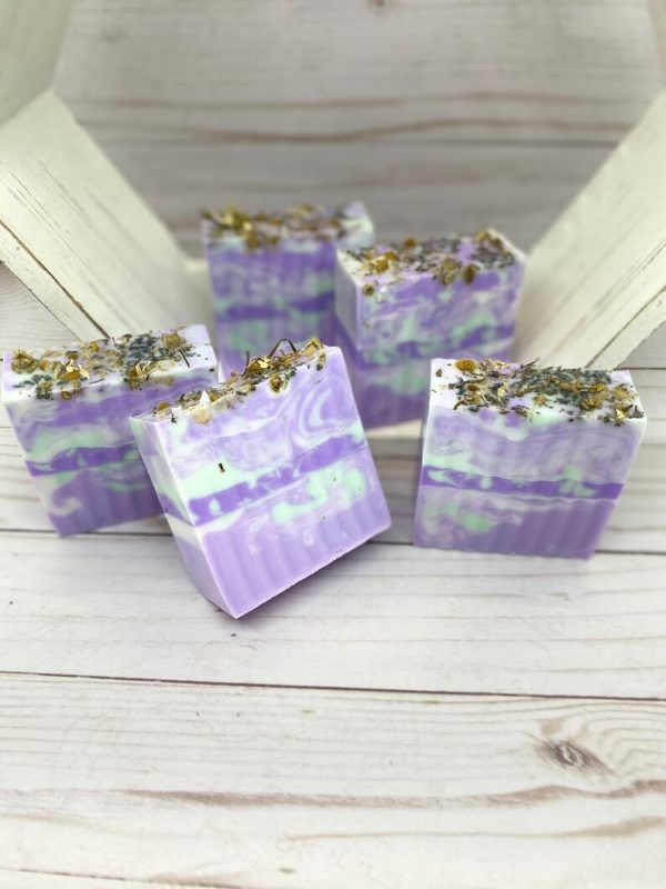 Chamomile Lavender Detergent Free Buttermilk | Baby Buttermilk Soap | Sensitive Skin Soap - Image 2