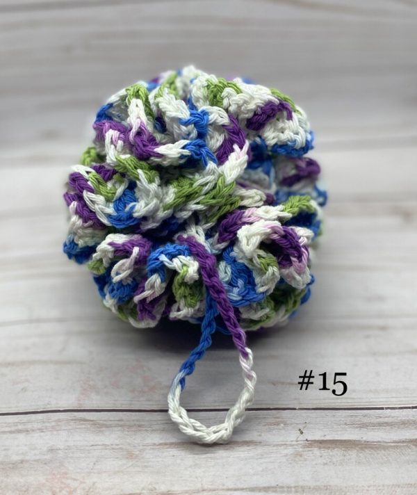 Eco Friendly 100% Cotton Bath & Shower Loofah | Wash Towel | Reusable | Washable - Image 7