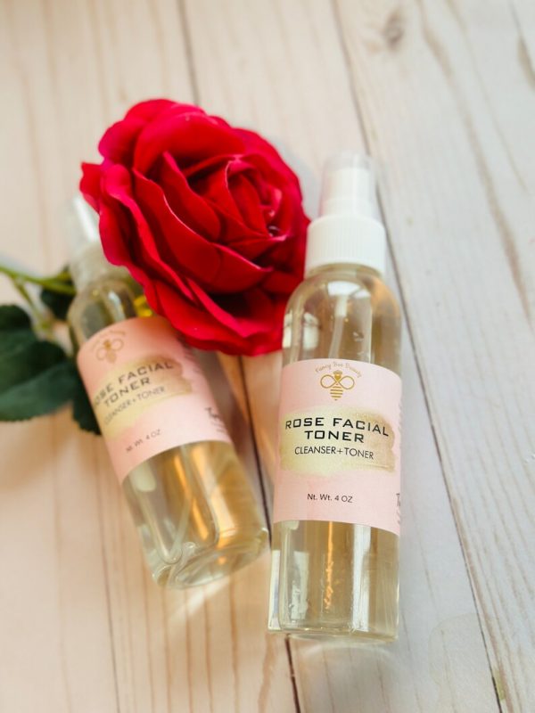 Rose Face Toner | Rose and Aloe and Witch Hazel Toner | Astringent | Linen Spray | Room Spray
