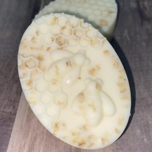 Creamy Goat Milk, Oatmeal and Honey Bee Soap