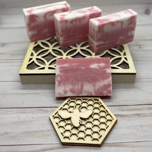 Pink Lemonade Swirl Soap | Silk Soap Bars | Natural Soap