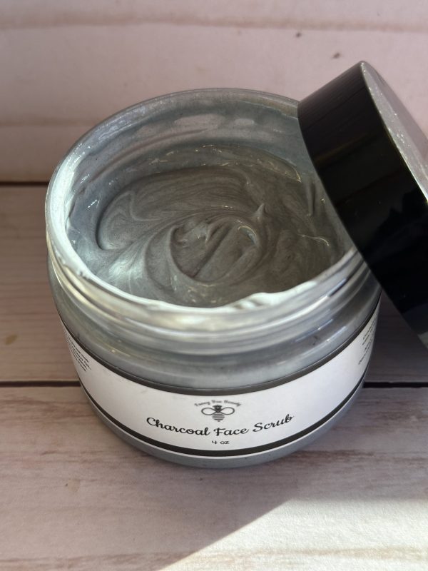 Charcoal Pumice Facial Scrub | Gentle Face Scrub | Pumice | Activated Charcoal | Exfoliation | Detox | Acne