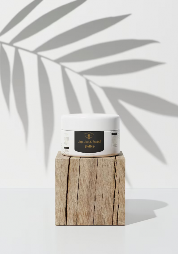 Lux Lard Facial Butter | 100% Organic Grass Fed Lard | Regenerative | Hydrating | Mature Skin | All Skin Types