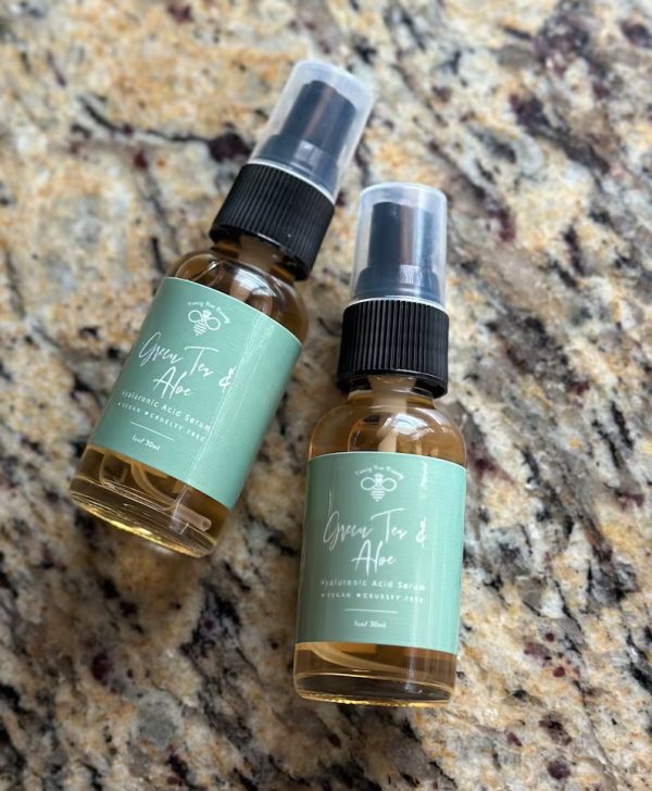 Green Tea & Aloe Hyaluronic Acid Serum | Moisturizer | Face Care |